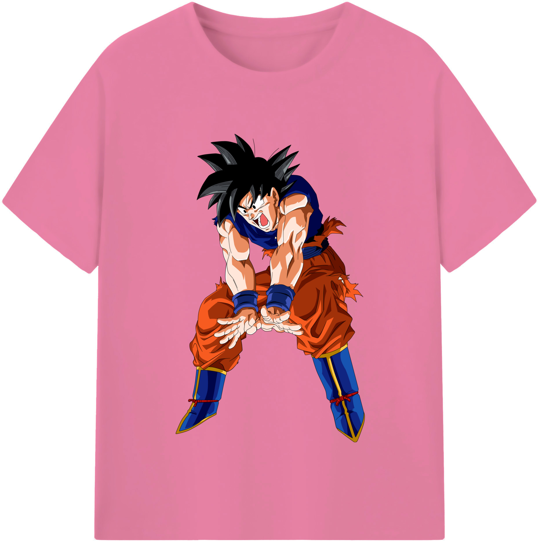 （画像用） ドラゴンボール 孫悟空（そん ごくう）Son Goku カカロット DRAGON BALL Kakarotto 綿100％半袖Tシャツ（フロントプリント）